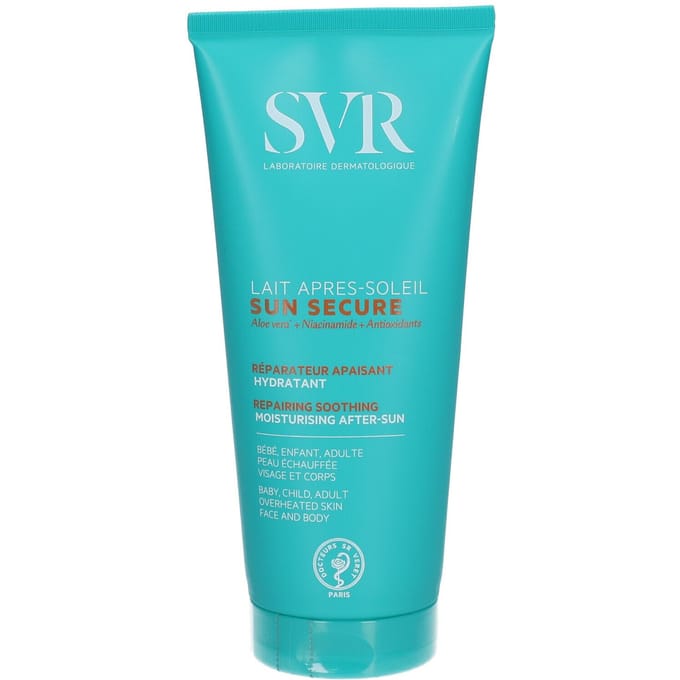 SVR Sun Secure Herstellende, Verzachtende en Hydraterende Aftersun Lotion 200ml