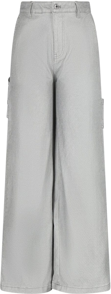 NoBell' - Suca Carpenter Grey Denim with foil coating - Warm Grey - Maat 152
