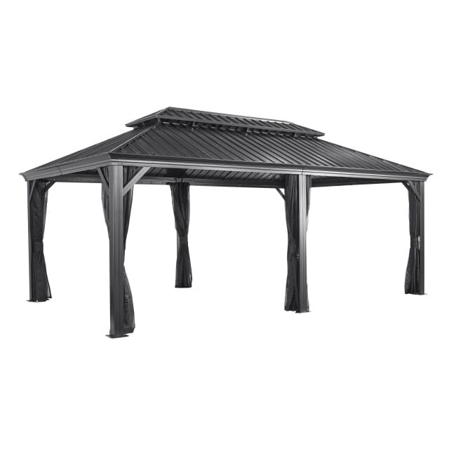 Sojag Paviljoen Pergola Messina 363x598x307 cm - Antraciet