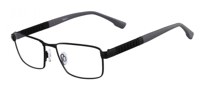 Flexon FLEXON E1111 N Black 56/17/145 MAN Brilmonturen