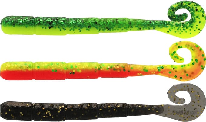 Westin Ned worm Curltail Dark Water Mix (5cm)