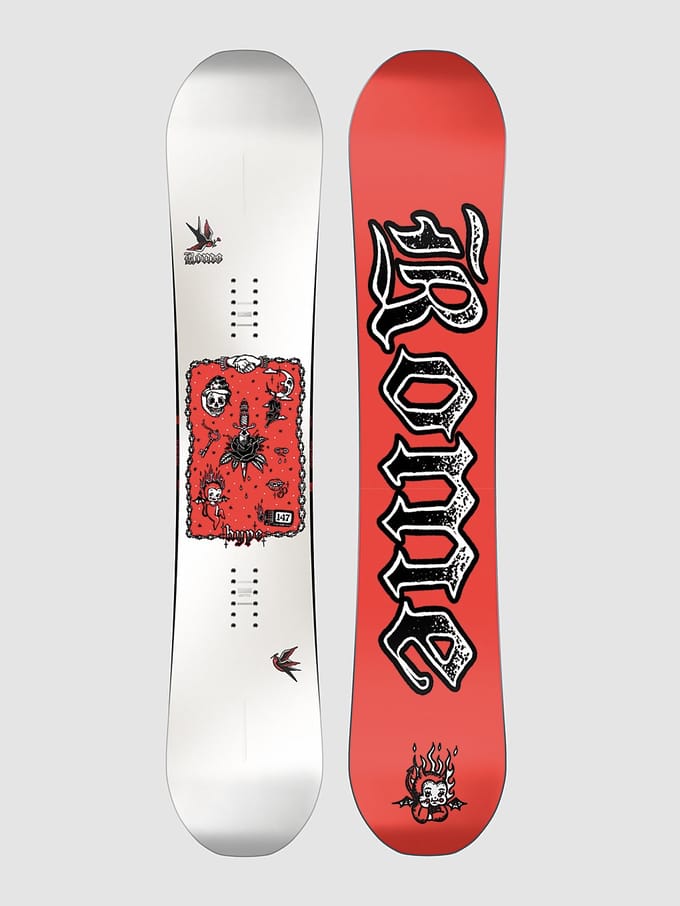 Rome Hype 2027 Snowboard patroon