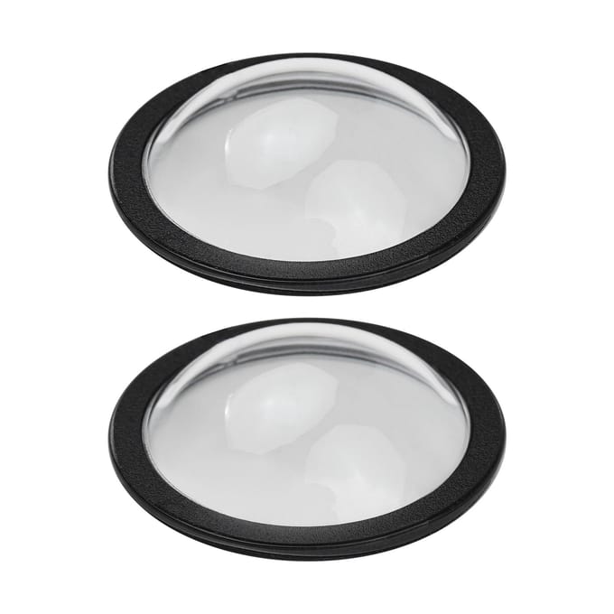 2 stks Actie Camera Lens Guards Protector Dubbele Optische Coating Vervanging voor Insta360 EEN X2 transparant