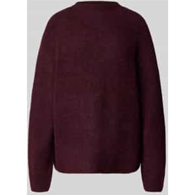 Relaxed fit gebreide pullover van wolmix, model 'SIA'