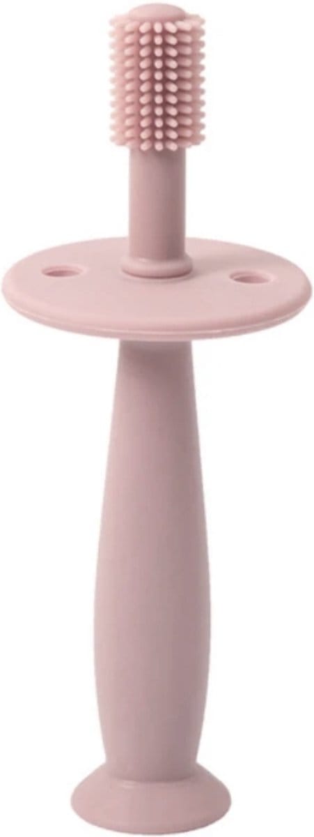 Ohboutiq Baby Tandenborstel - silicone - roze