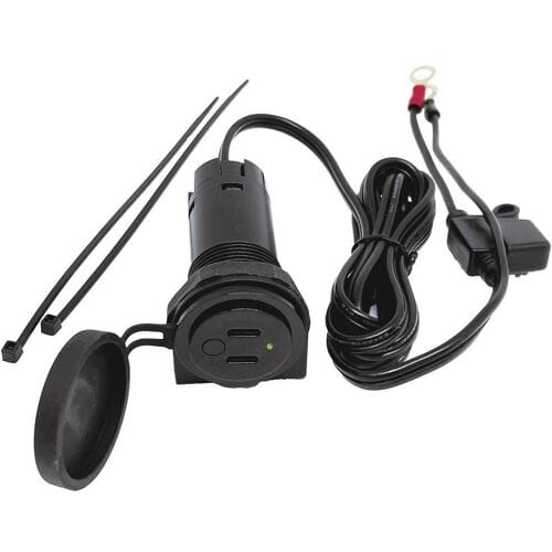 BAAS USB18 USB-Twin-boordcontactdoos 3,6A 12/24 V