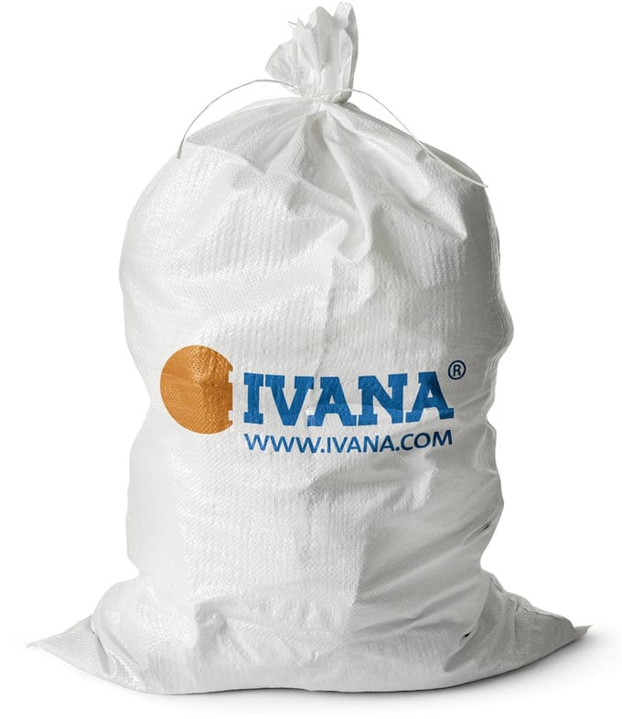 Ivana Puinzak - Afvalzak - Geweven - 75x120cm - 90ltr - 10 Stuks