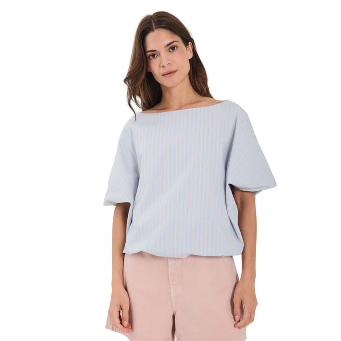 Gestreepte blouse voor dames Norr Carlo