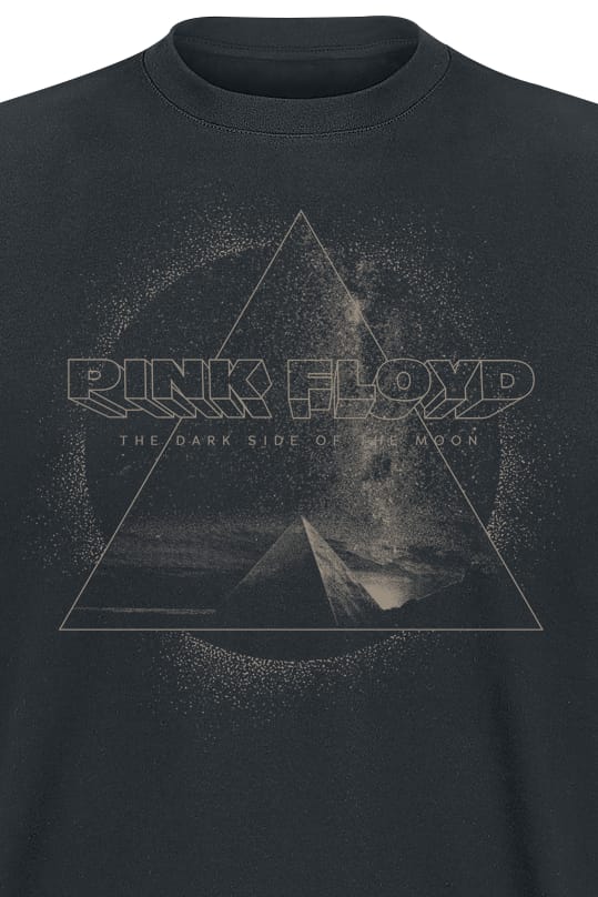 Pink Floyd T-shirt - Pyramid Triangle - S tot 3XL - voor Mannen - zwart