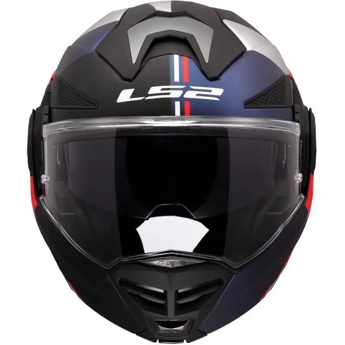 LS2 FF901 Advant X Ultra Blauw Rood 06 Systeemhelm - Helm