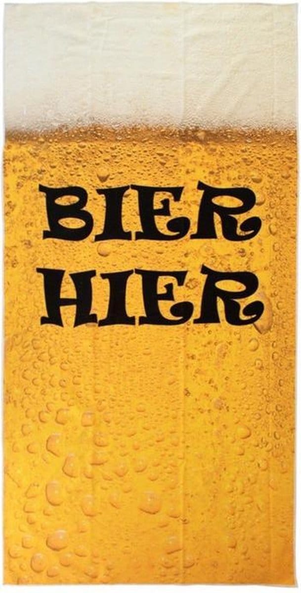Bier handdoek – 150×75 cm.