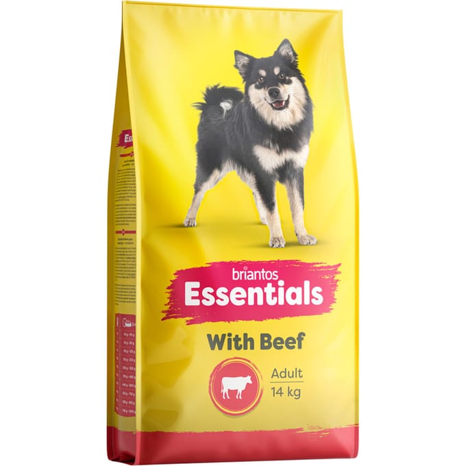 14 kg Briantos Essentials Adult met rund Droog hondenvoer