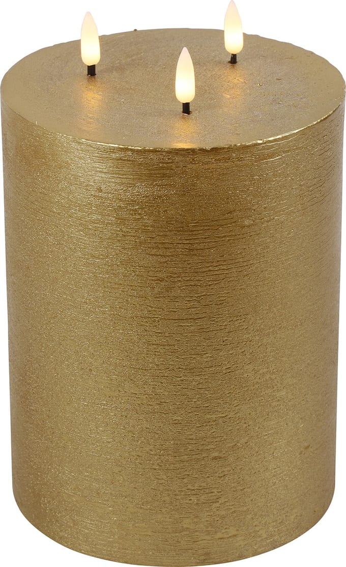 Countryfield - Stompkaars D15cm rond LED Goud L