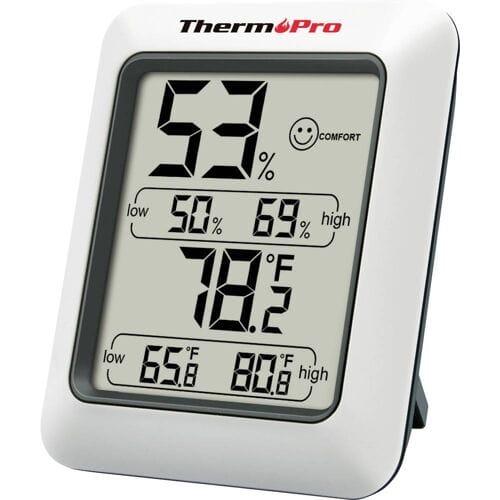 ThermoPro TP-50 TP-50 Thermo- en hygrometer Wit