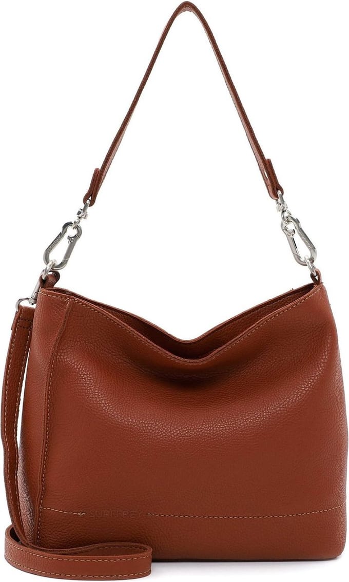 SURI FREY Handtas Schoudertas Misty Handbag Cognac Bruine
