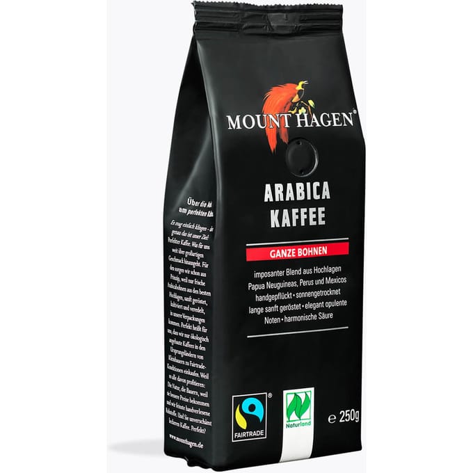 Mount Hagen Arabica Koffie Biologisch 250g