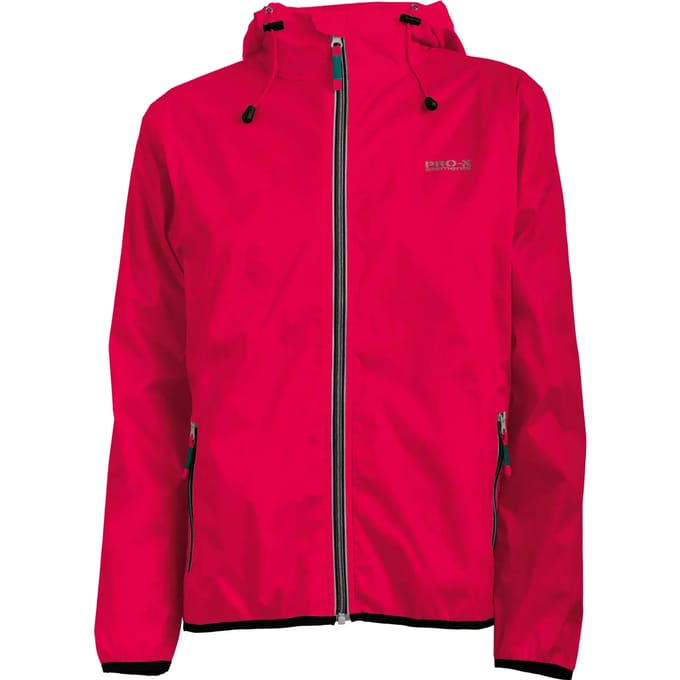 Pro-X Elements Regenjas Cleek Dames Polyamide Rood Maat 40
