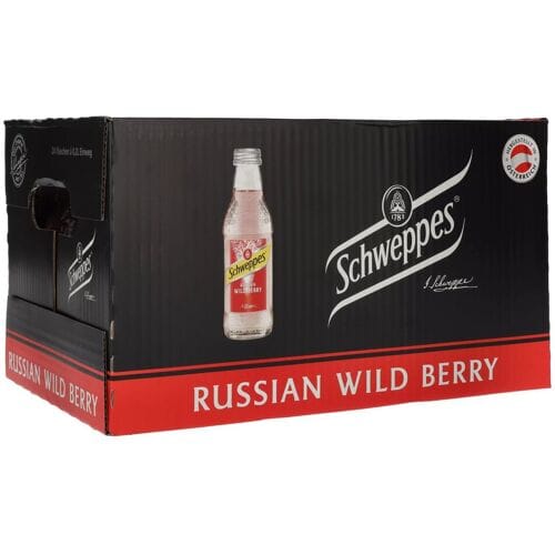 Schweppes Russian Wild Berry 24x0,2l