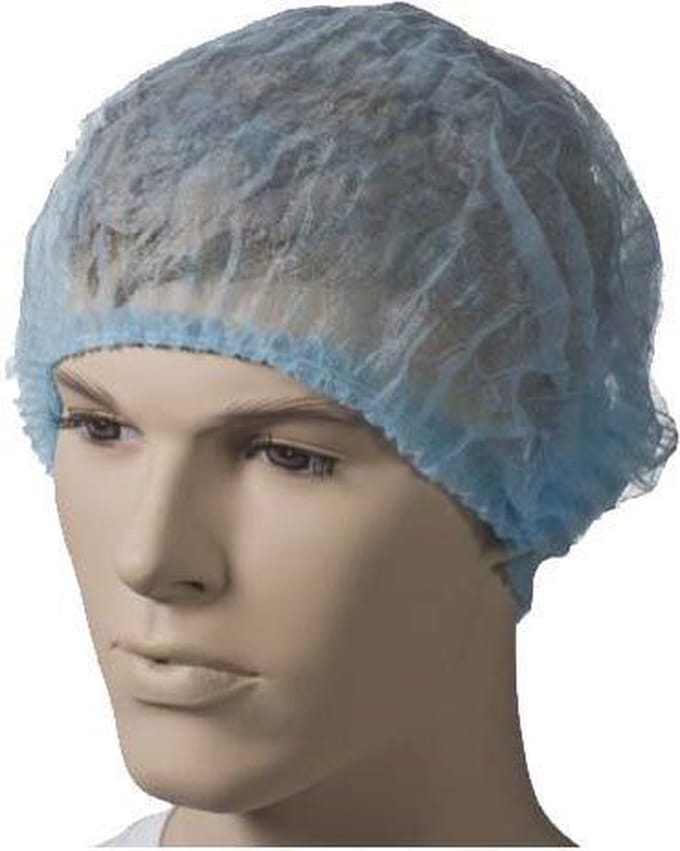 Haarnetje per 100 stuks blauw - haarnetjes