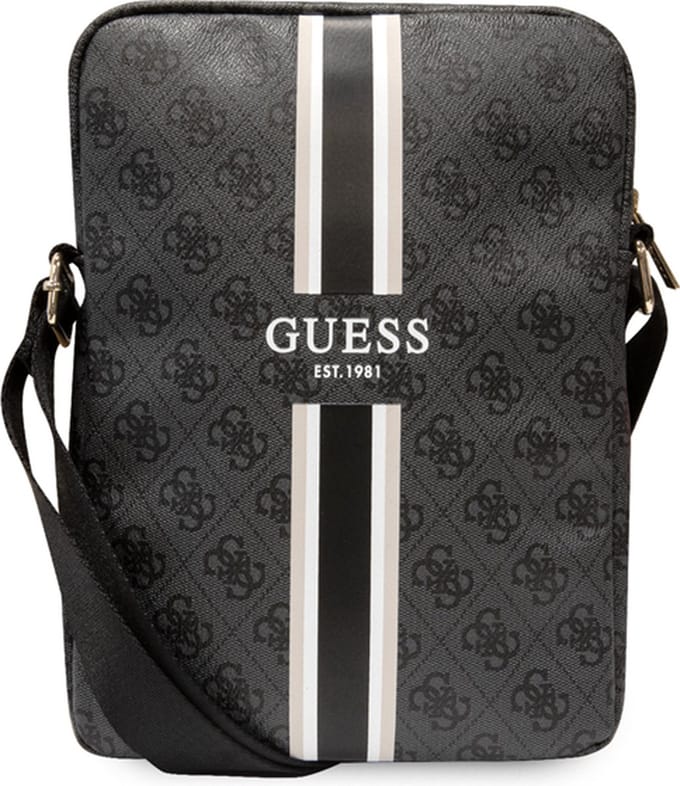 GUESS Bag GUTB10P4RPSK 10" black/black 4G Stripes Tablet Bag