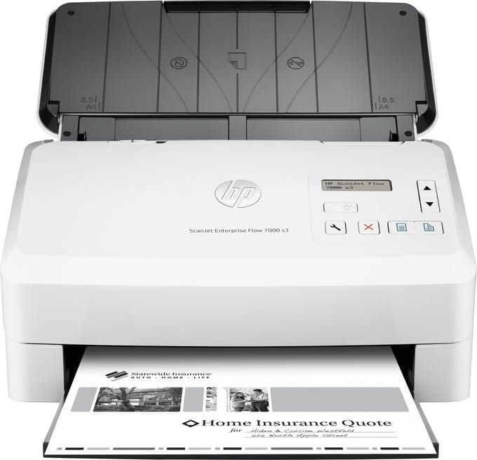 HP ScanJet Enterprise Flow 7000 s3 Sheet-feed Scanner