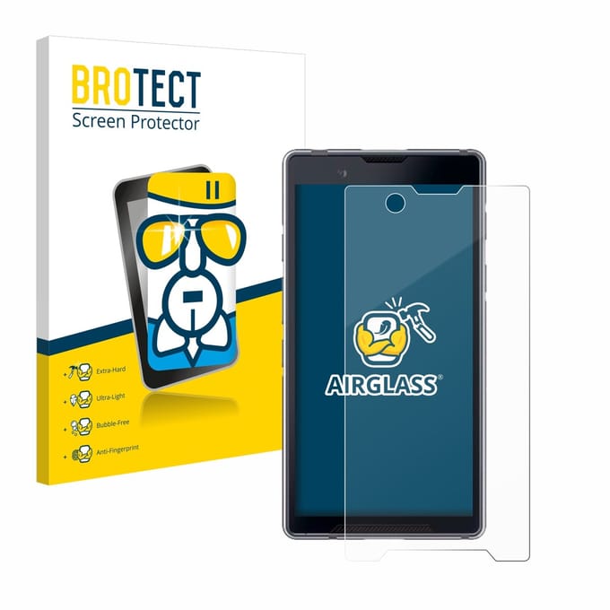 Screenprotector voor Bittium Tough Mobile 2 Beschermglas transparant