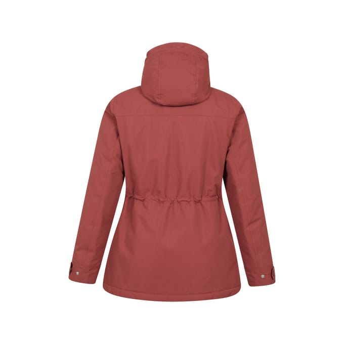 Mountain Warehouse Dames Maple Waterdichte Gewatteerde Jas (Roest)