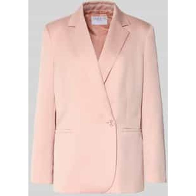 Relaxed fit blazer met reverskraag
