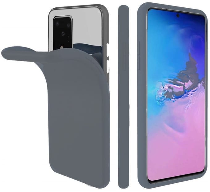 Nano Silicone backcover hoesje Geschikt Voor Samsung Galaxy S20 Plus - Grijs
