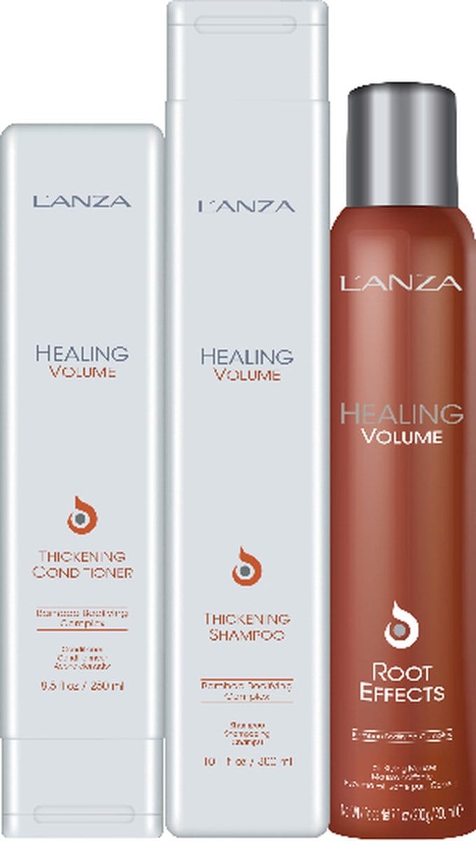 Lanza Healing Volume Shampoo & Thickening Conditioner + Root Effects