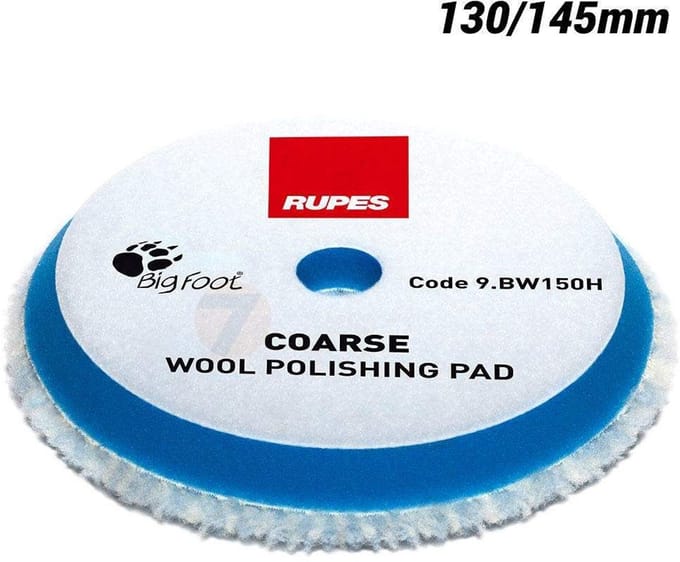 RUPES - D-A - Coarse - Wool Polishing Pad - 130mm
