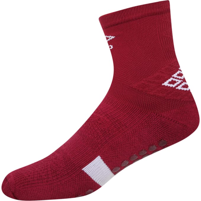 Umbro Heren Pro Protex Gripped Socks (Nieuw Claret)