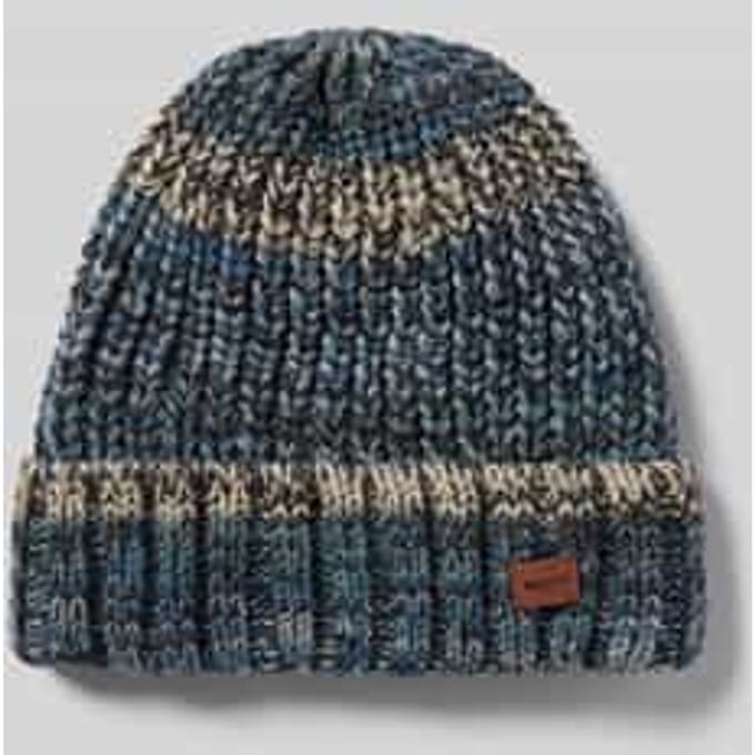 Barts Akotan Beanie Heren Muts - One size - Blauw