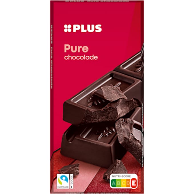 Chocoladereep puur Fairtrade