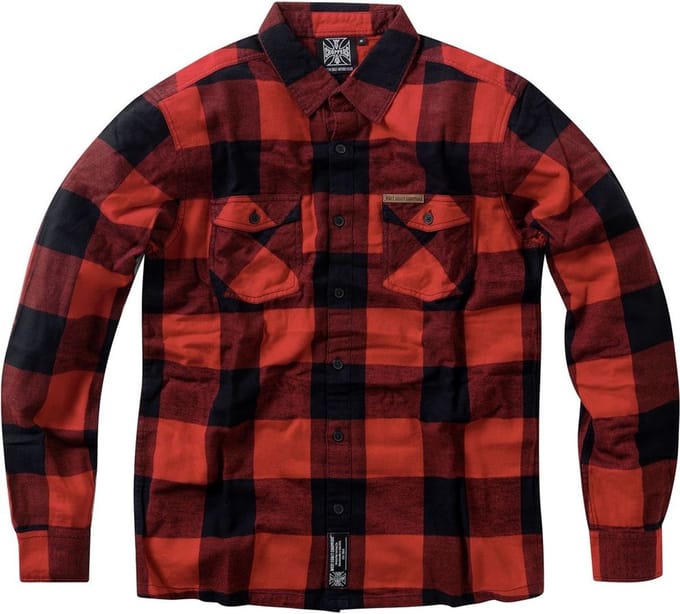 WCC West Coast Choppers Herenoverhemd Rigid Flannel WCCWS158RD