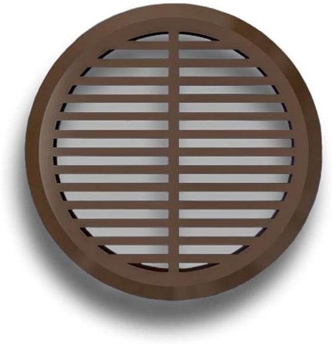 Ronde ventilatieroosters voor Meubelinbouw - Set van 4
