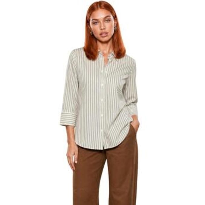 Overhemd I Am Camicia Cotone Righe PE26074