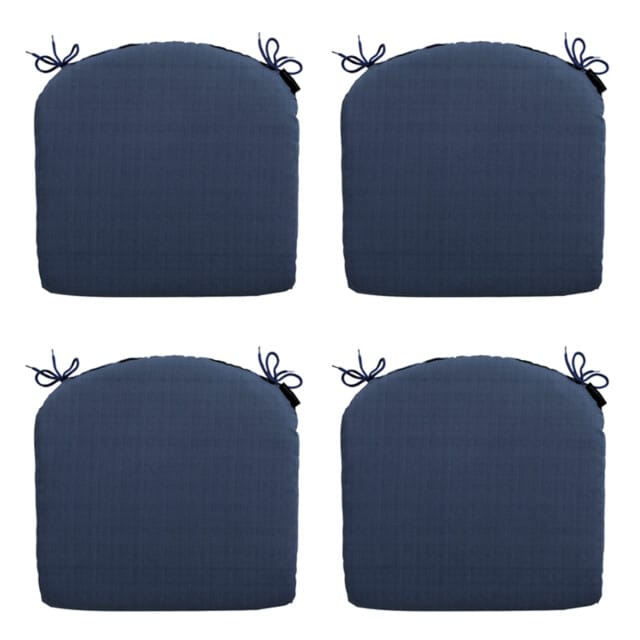 Madison - Zitkussen Basic kobalt - Ca. 46x48 cm - Set van 4