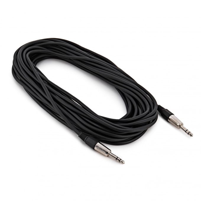 Essentials Stereo Jack Instrument Cable, 15m by Gear4music