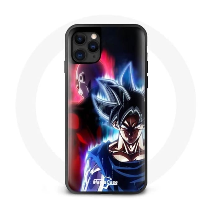 Coque Iphone 13 Pro Max - Maniacase - Goku And Jiren - Souple - Noir - Mixte