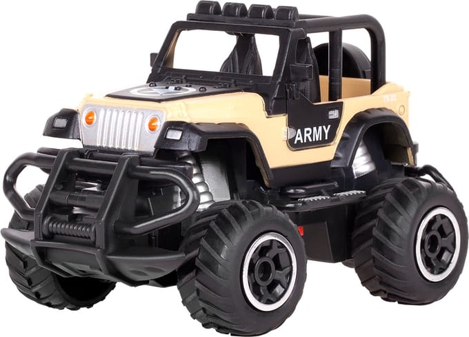 REBEL ARMY - Zenderauto - 1:43 - Elektrische Motor - 10 km/h
