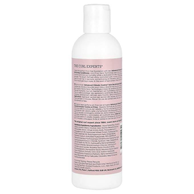 Ouidad AdvancedClimium Control®, après-shampooing anti-frisottis, pour tous types de boucles, 8,5 fl oz (250 ml) white