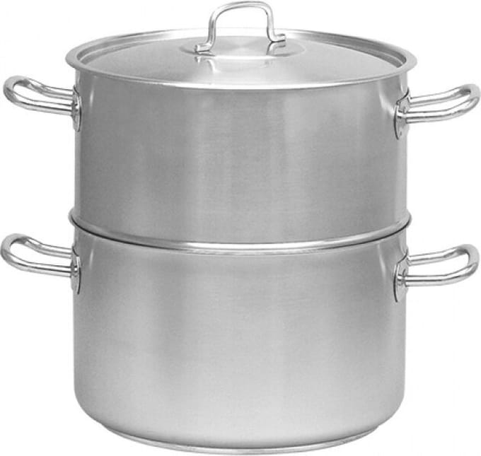 Pujadas Stoom-Kookpan Ø32cm - 15 Liter - RVS - 720221 - Horeca & Professioneel