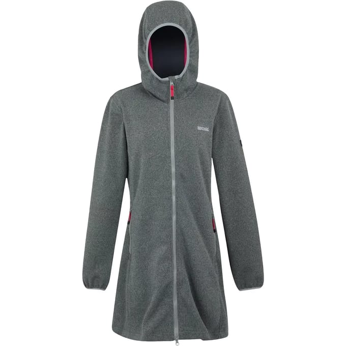 Bloomfield Long Line Fleece met volledige ritssluiting