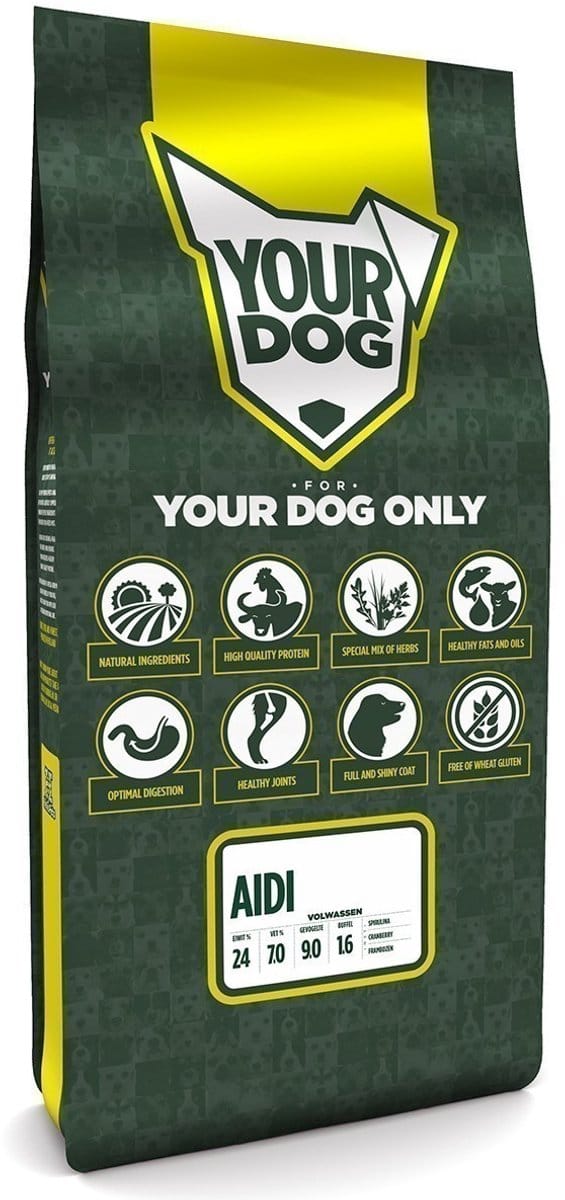 Yourdog Aidi - Hondenbrokken - Volwassen - 12 kg