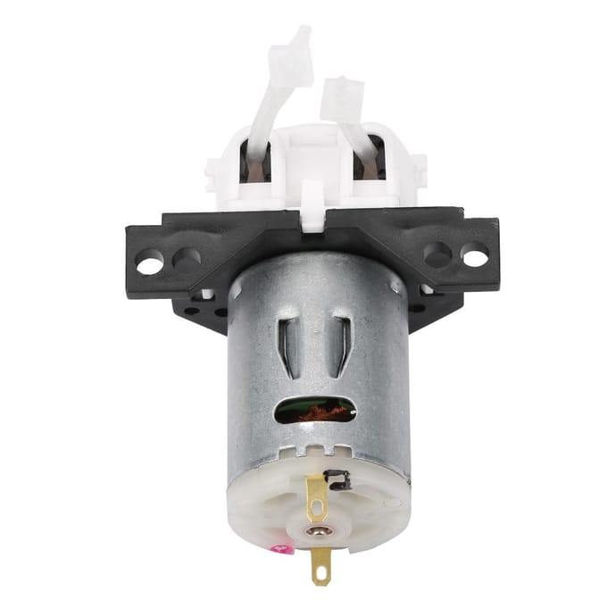 Doseerpomp DIY Peristaltische Slangkop Voor Aquarium Lab Chemische Analyse (wit12v 1*3) wit