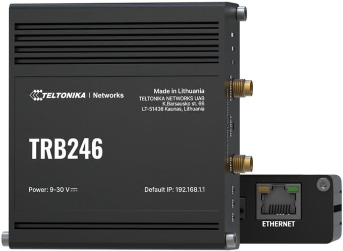 Teltonika TRB246 - router - 4G+ - industrieel - gateway - simkaart