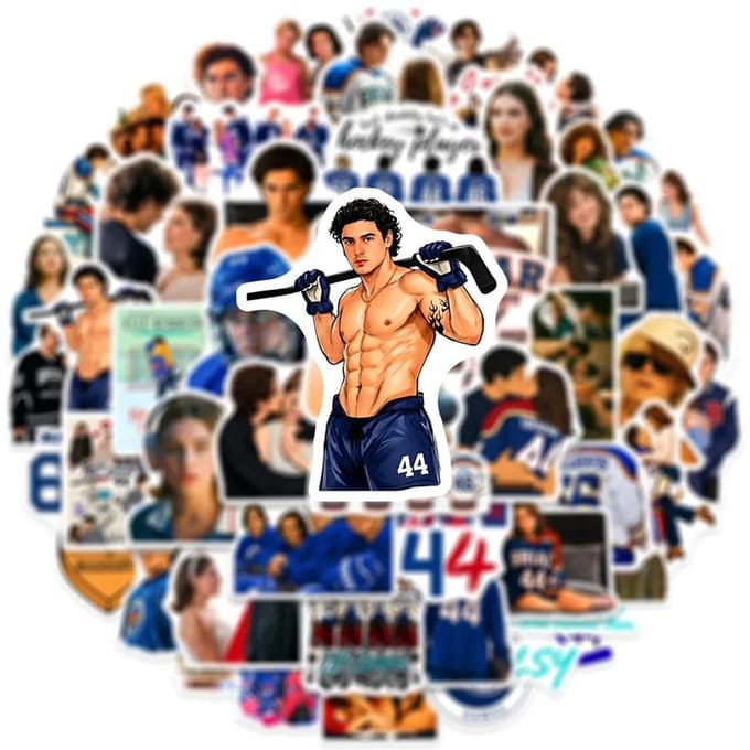 Buiten de campus - Waterdichte doe-het-zelf decoratieve stickers 50 vellen