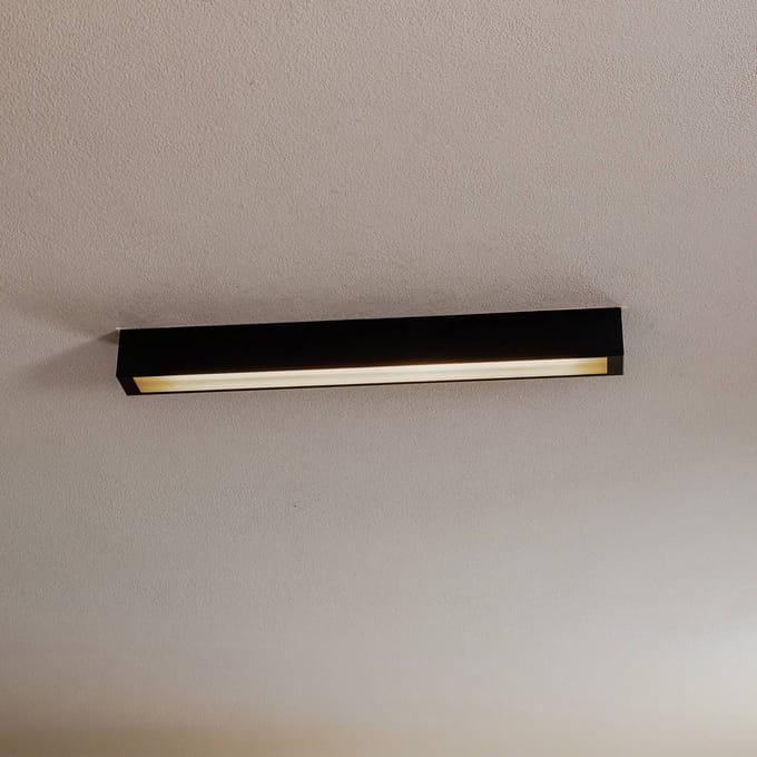 Nowodvorski Lighting Plafondlamp Straight zwart 62 cm