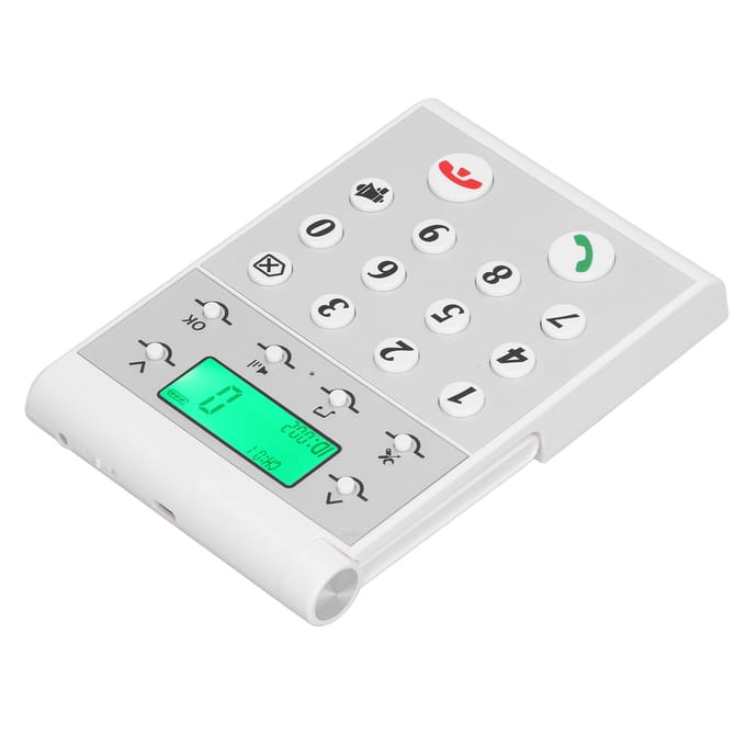 Draadloze intercomtelefoon 1000m afstand Clear Call Intelligent netwerk Handsfree intercomsysteem Host Zwart wit